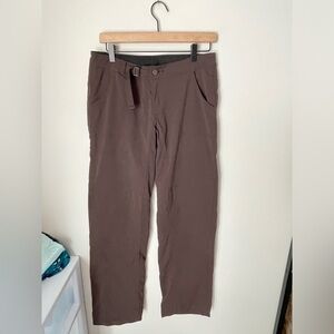 prAna Espresso Nylon Straight Leg Pants Size 4